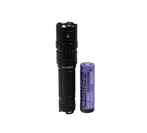 Фонарь EPILSO EPF-225 (карманный, Luminus SST40, 20W, 3.7V 4.0Ah, 5В (USB), металл, аккум. 21700)  (1/40)  