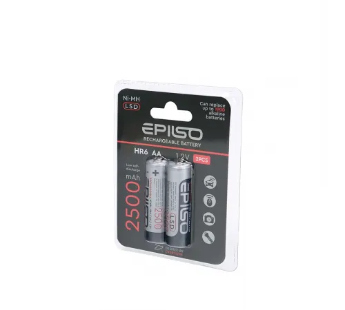 Аккумулятор EPILSO HR6/AA 2500mAh 2BC 1.2V LSD (2/20/200) 
