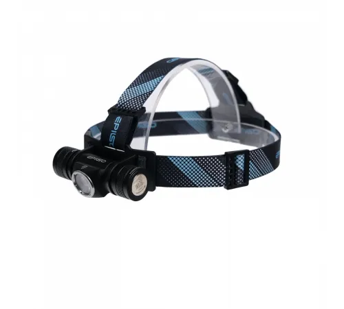 Фонарь EPILSO EPF-205 (карманный, Luminus SST40, 10W, 3.7V 2.2Ah, 5В (USB), металл, наголовный ремень, аккум. 18650)  (1/40)  