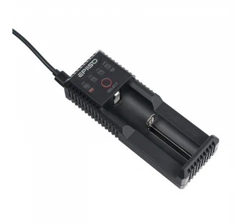 Зарядное устройство  EPILSO EPC-U10 (пустое, 1х 10340, 14500, 16340, 18650, 26650, A, AA, AAA, C; PowerBank) (1/20)  