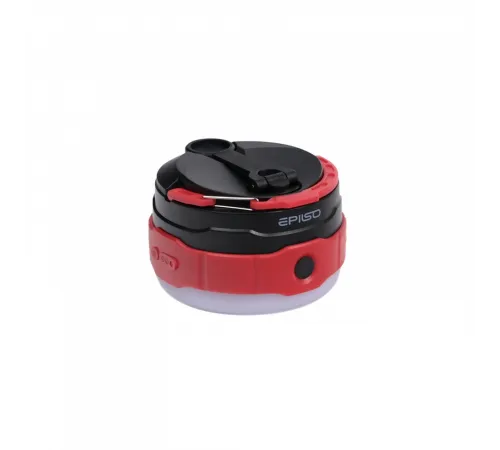 Фонарь EPILSO EPF-400 (кемпинговый, 1LEDx3W+24SMD+4SMD, 3.7V 2.0Ah, 5В (USB), пластик, динамо)  (1/40)  