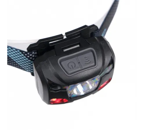Фонарь EPILSO EPF-110 (налобный, CREE XTE 5W, 1x1200mAh, 5В (USB), пластик, + работа от ААА)  (1/40)  