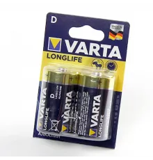 Элементы питания Varta LONGLIFE LR20 2BL (4120101412) (2/20/100) 