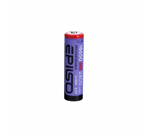 Аккумулятор EPILSO 18650 2800mAh 3.7V 1pcs/bulk без защиты (IMR,20A) высокотоковые (1/50/600)  