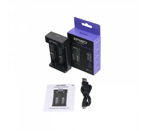 Зарядное устройство  EPILSO EPC-L2 (пустое, 1-2х 10340, 14500, 16340, 18650, 26650) (1/20)  