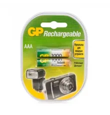 Аккумулятор GP-AAA 1000mAh 2BL (2/20/200) 